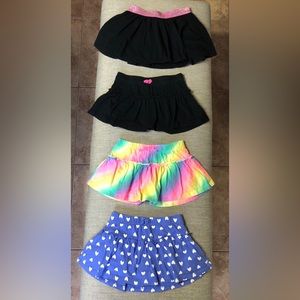 Toddler girl skirts, size 4T